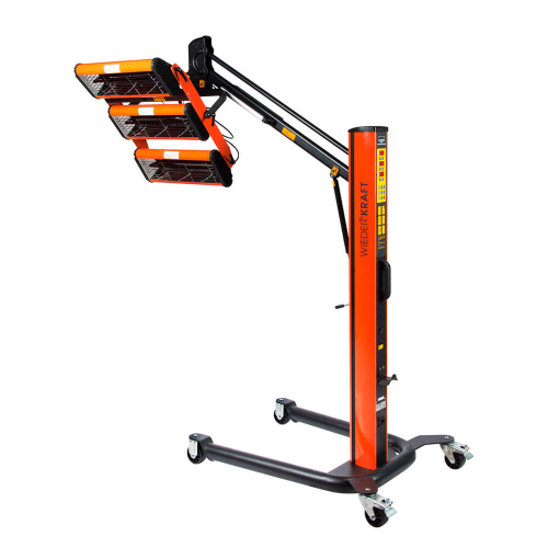 WDK-3C Трехкассетная мобильная ИК сушка на пантографической стойке