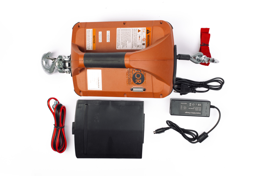 Лебедка электрическая переносная TOR SQ-02 450 кг 4,6 м 220 В с пультом