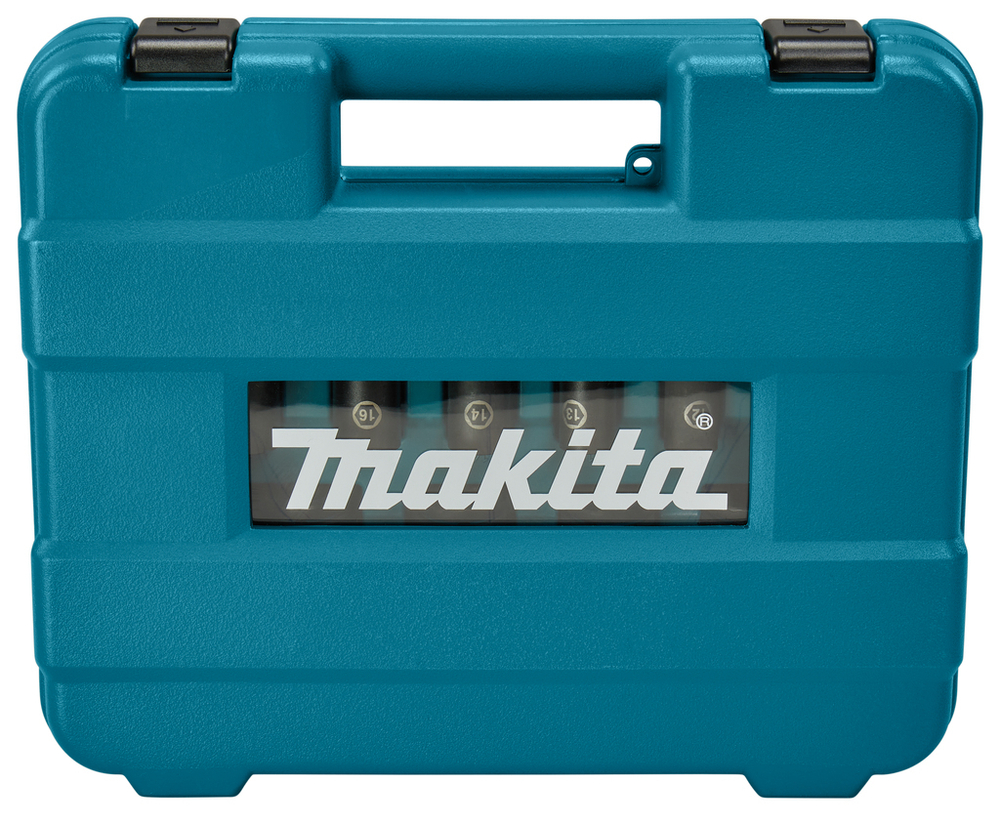 Набор головок Impact Black 1/2" (10-32 мм) 14 шт Makita E-16586