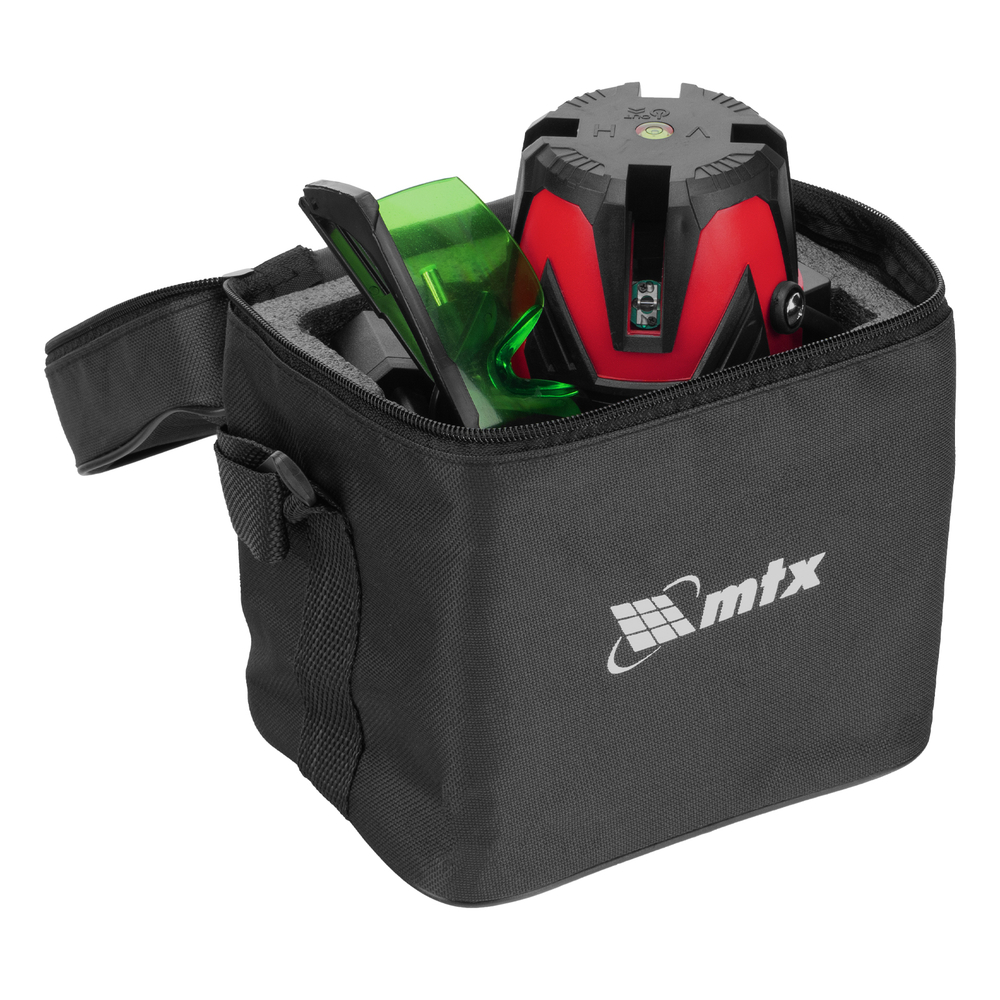 Лазерный уровень MFL GREEN, 30 м, зеленый луч, акк. Li 2400 mAh, сумка, резьба 5/8" MTX