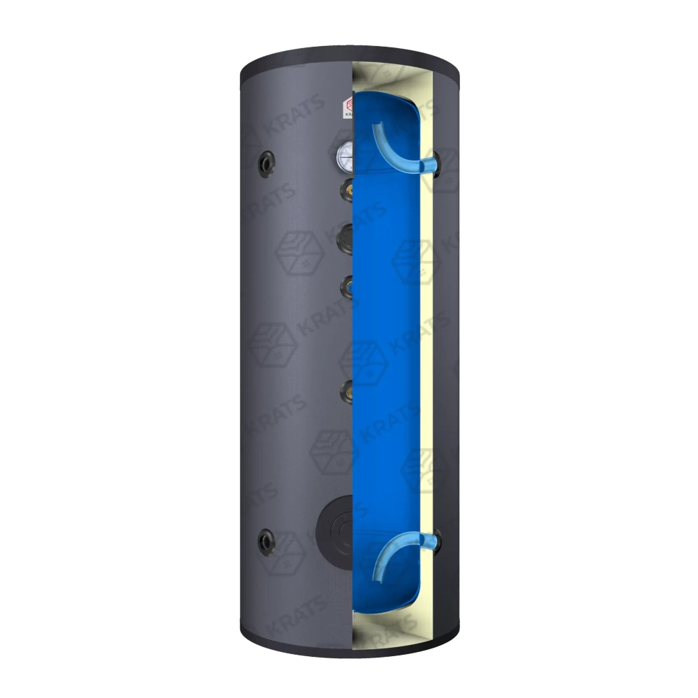 Бак теплоаккумулятор KRATS 300 л, 6 бар