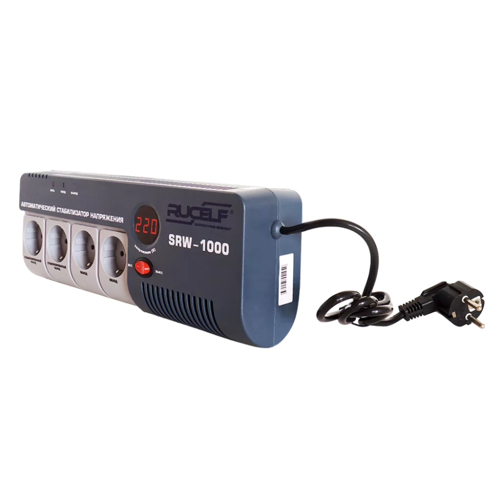 Стабилизатор напряжения релейный RUCELF SRW-1000-D