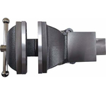 Слесарные тиски GRIFF 150 мм, серия PRO, поворотные, стальные, с наковальней 17кг g164030