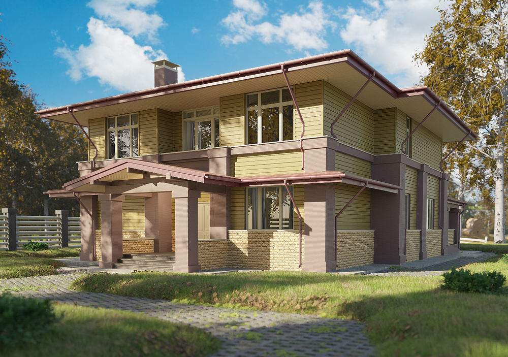 Кронштейн желоба металлический Standard, красный