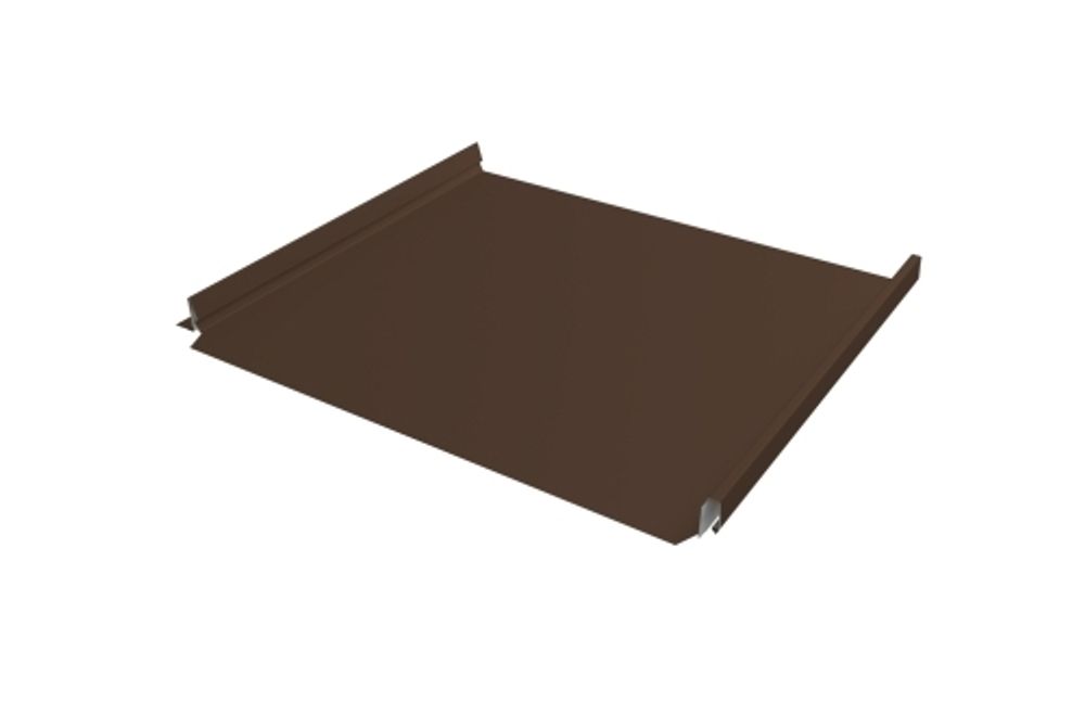 Кликфальц Fin 24 Grand Line 0,5 GreenCoat Pural BT, matt с пленкой на замках RR2H3 (RAL 7016 антрацитово-серый)