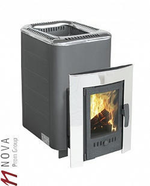 Печь для бани Березка Фаворит 15 (камин)