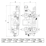 Узел насосно-смесительный без насоса Valtec Combi.S VT.COMBI.S.180