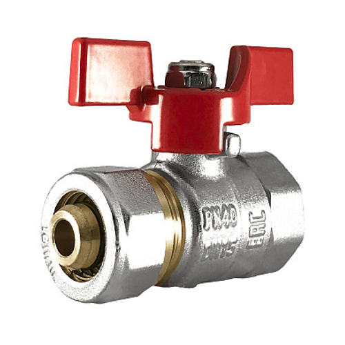 Кран шаровой STI обжимной ВР 16х½"