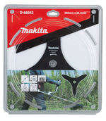 Нож для густой поросли 305x25.4, 3T Makita D-66042