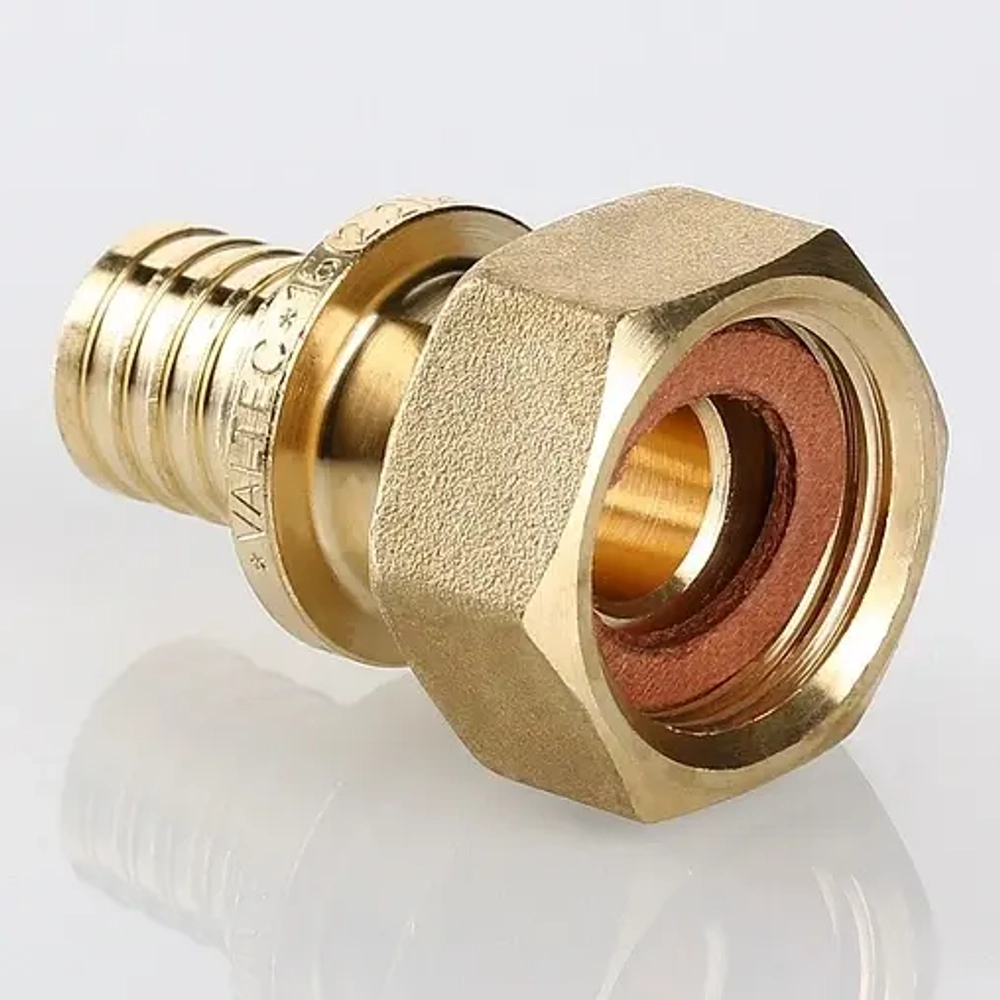 Муфта аксиальная с накидной гайкой 20мм x ½"нг Valtec VTm.422.BG.002004