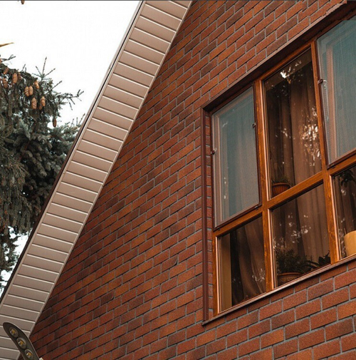 Фасадная плитка ТехноНиколь Hauberk Кирпич Терракотовый, 2 м2/упак