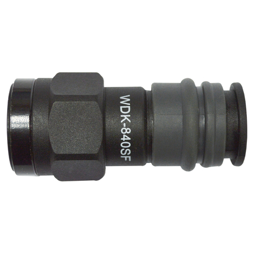 WDK-840SF Композитное пневматическое быстроразъёмное соединениес внешней резьбой F 1/2"