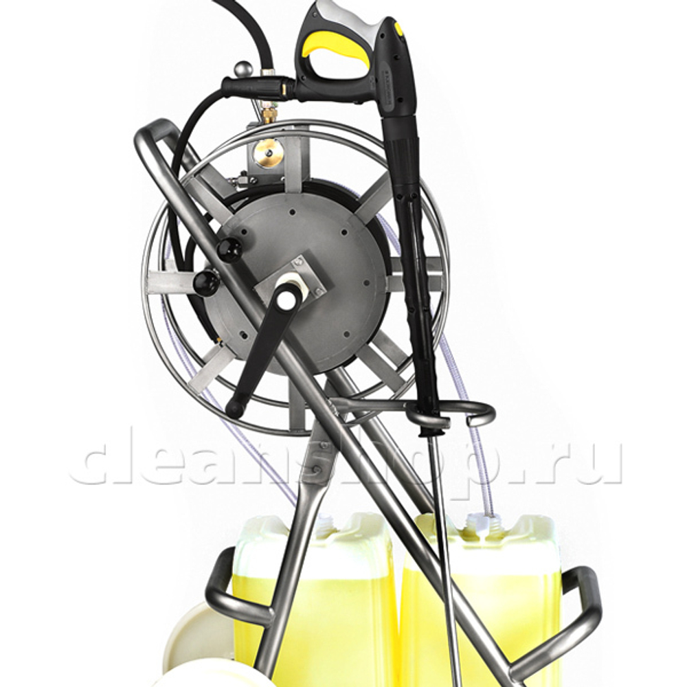 Тележка для канистр с чистящими средствами