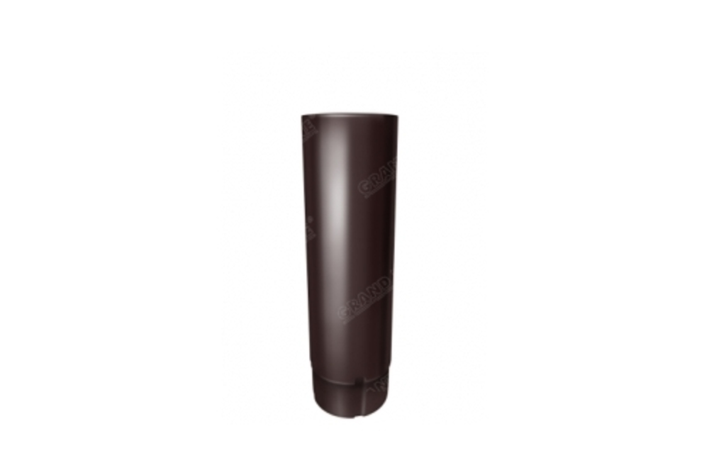 Труба круглая Optima 90мм 2м RAL 8017