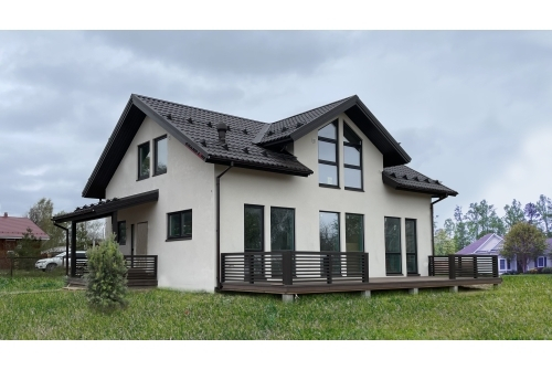 Металлочерепица классик 0,5 Rooftop Бархат RR 32 темно-коричневый