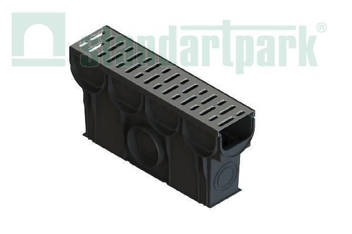 Пескоуловитель S'park пластиковый с решеткой стальной оцинкованой