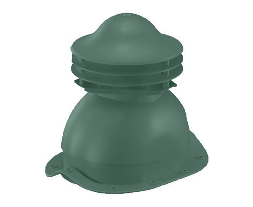 Универсальный выход вентиляции для металлочерепицы 352\250\293 зеленый мох RAL 6005