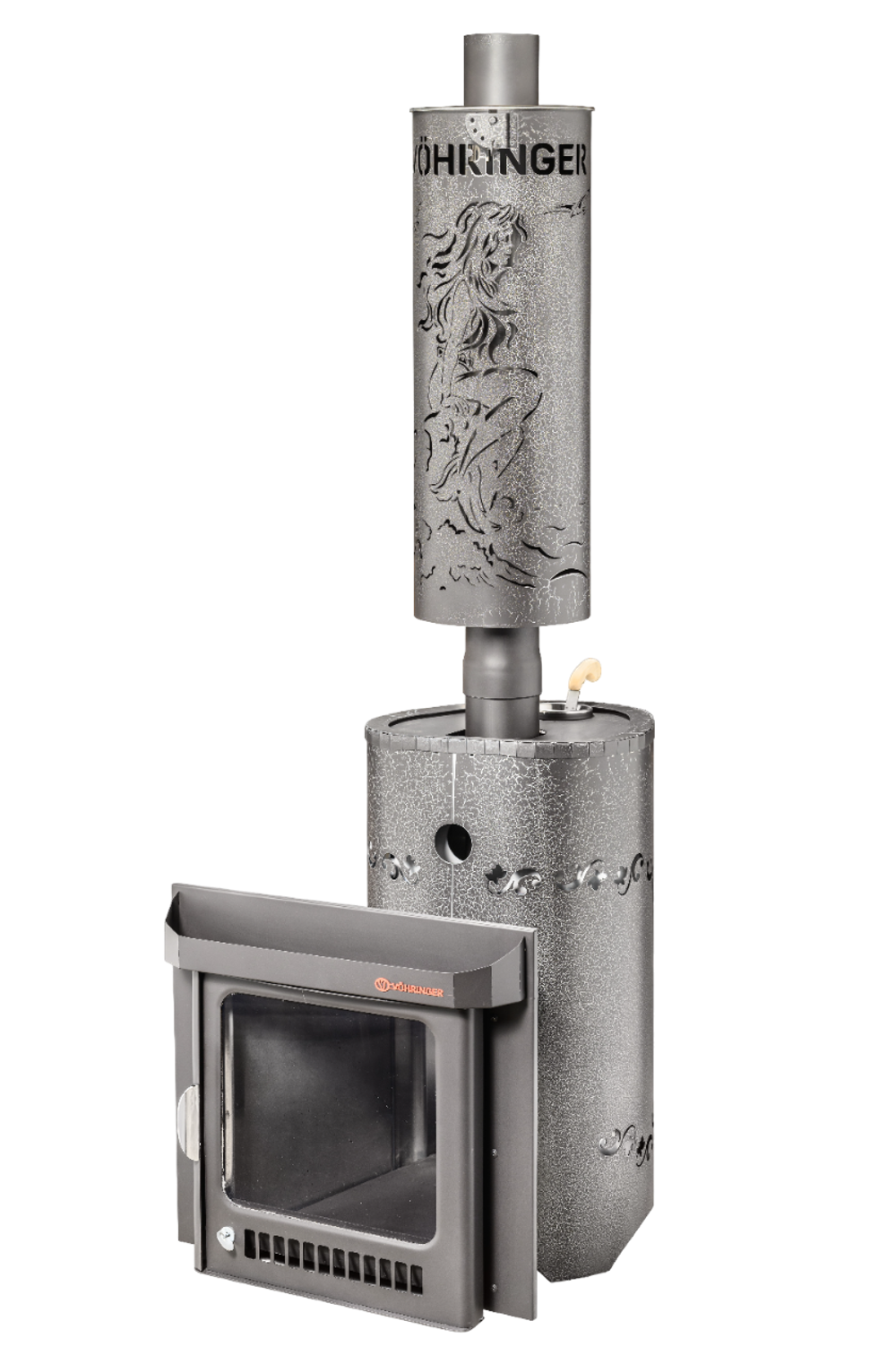 Печь для бани "Малютка" в декоративном кожухе