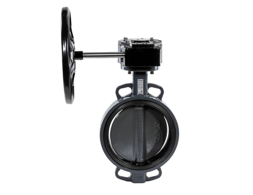 Ридан 082X4434R — Затвор дисковый поворотный ЗДМ 06.16.250, PN16, DN250, корпус GG25, диск — нержавеющая сталь AISI316, уплотнение EPDM, с ручным редукторным приводом