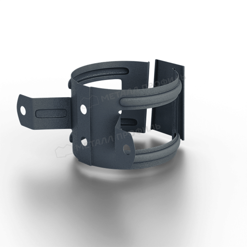 Держатель трубы (на дерево) МЕТАЛЛ ПРОФИЛЬ Foramina Freeze D100 Grey