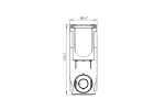 Пескоуловитель пластиковый PolyMax Drive с решеткой "щель" ВЧ кл.C (к-т)