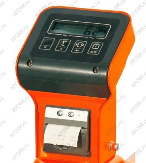 Гидравлическая тележка NOBLELIFT HP ESRP20 с весами и принтером