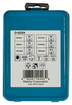 Набор зенкеров 6.3-20.5 мм, 6 шт Makita D-42204