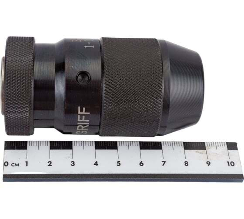 Патрон сверлильный быстрозажимной ПСС-13 (1-13 мм; B16; биение 0.2 мм) GRIFF b216011