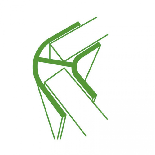 Профиль соединительный угловой для грядок 10х500 мм (4 шт/упак), упак