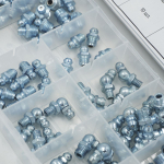 WDK-214053 Набор фитингов для пресс-масленок, металл.ниппель, 110 шт