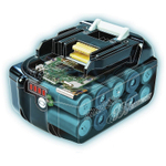 Аккумулятор LXT, Li-Ion, 18 В, 5.0 Ач, BL1850B Makita 632G59-7