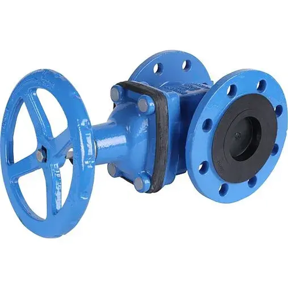 Задвижка с обрезиненным клином фланцевая Ду80 Ру16 Tecofi VOC4241C-00EP0080