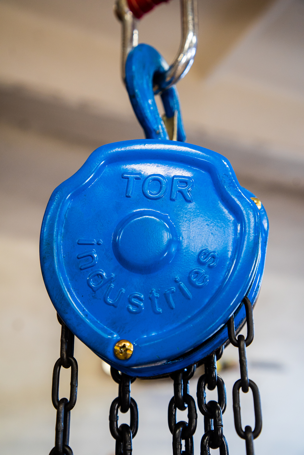 Таль ручная шестеренная TOR ТРШ C 0,5ТХ3М PRO (для тяжелых работ)