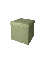 КОРОБ складной ГЕЛЕОС Пуф 31-СЗ, размер 30х30х30 см, светло-зеленый
