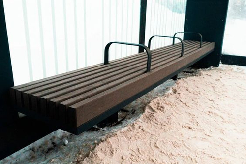 Профиль универсальный (ДПК) лавочный брус 90*40*3000/4000мм, м.пог