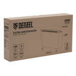 Конвектор электрический XCE-2000, 230 В, 2000 Вт, X-образный нагреватель Denzel