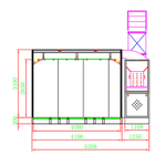 WDK-210ER Окрасочно-сушильная камера на электрических ТЭНах