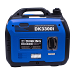 Генератор бензиновый инверторный Dinking DK3300i (3,3кВт, 230В/50Гц, DK164, бак 4л.)