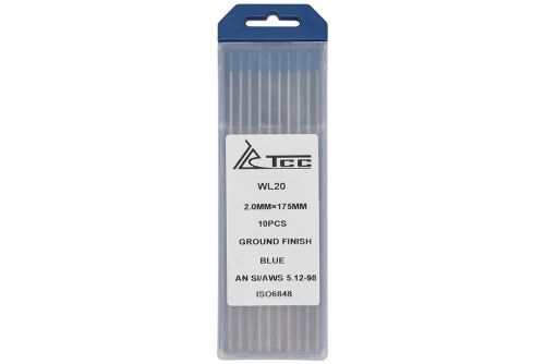 Вольфрамовый электрод синий WL20-175/2,0 (10 шт)