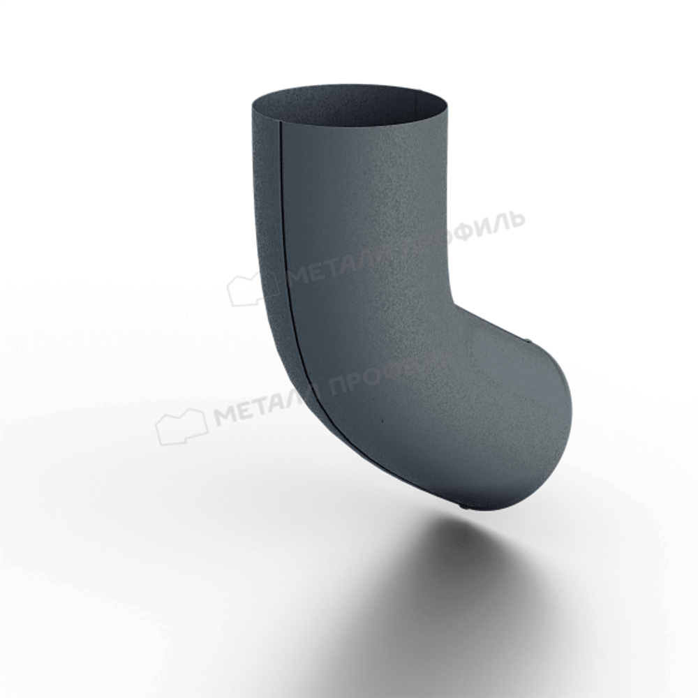 Колено сливное МЕТАЛЛ ПРОФИЛЬ Foramina Freeze D100 Grey