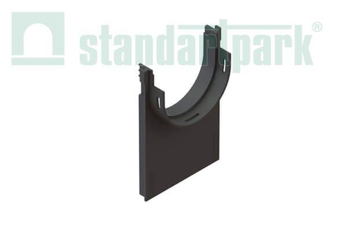 Переходник PolyMax пластиковый для лотков водоотводных пластиковых 8020-М/8080-М