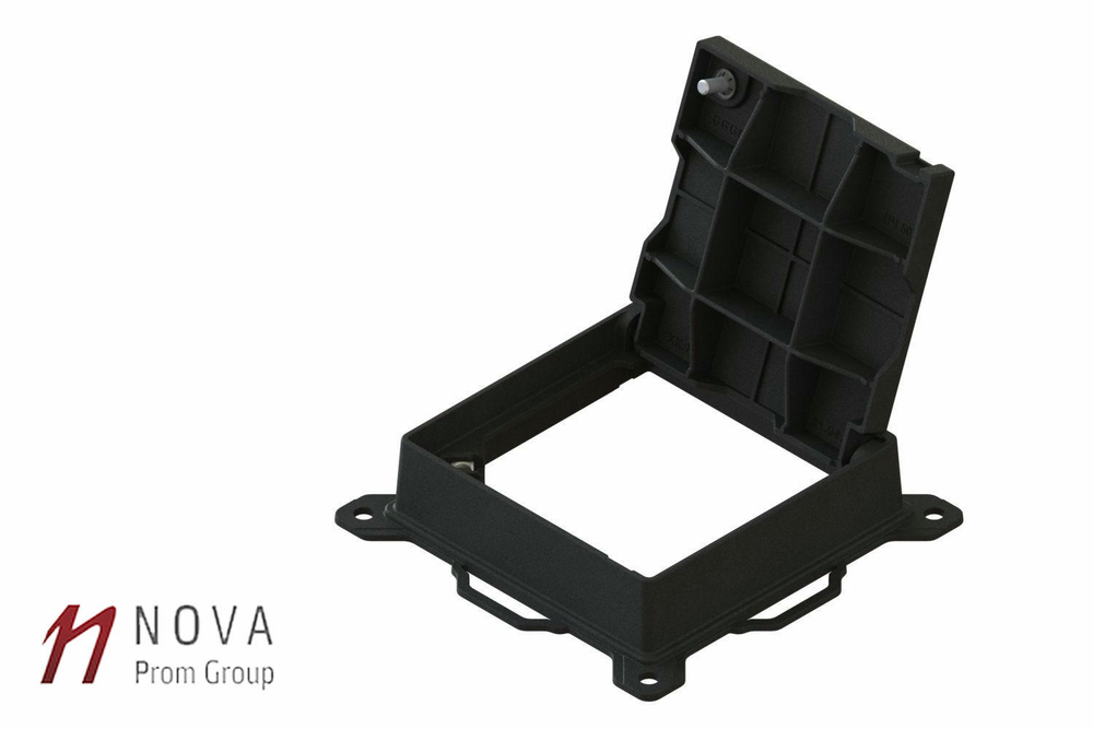 Люк чугунный квадратный класса С250 360х360
