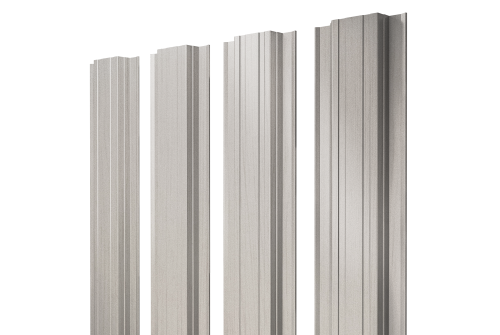 Штакетник Прямоугольный с прямым резом 0,45 Print Elite Milky Wood TwinColor