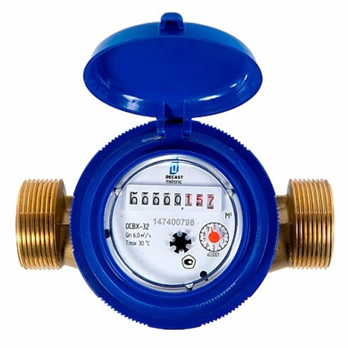 Счетчик воды Декаст ОСВХ-32 (холодн. с КМЧ)
