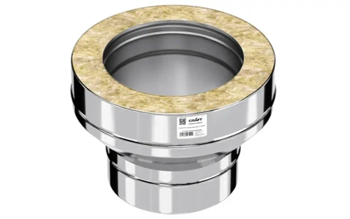 Переход Craft на сэндвич нержавеющий (310/0,8/304/0,5) ф120/220 по воде