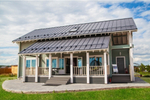 Кликфальц Grand Line 0,5 Rooftop Бархат с пленкой на замках RAL 7024 мокрый асфальт
