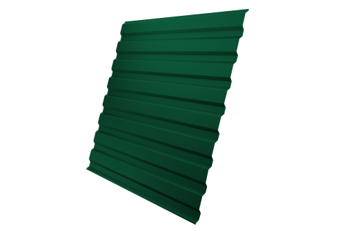 Профнастил C20A 0,5 Satin Matt RAL 6005 зеленый мох