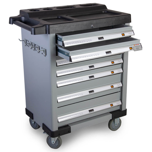 Тележка инструментальная 7 ящиков WDK-807