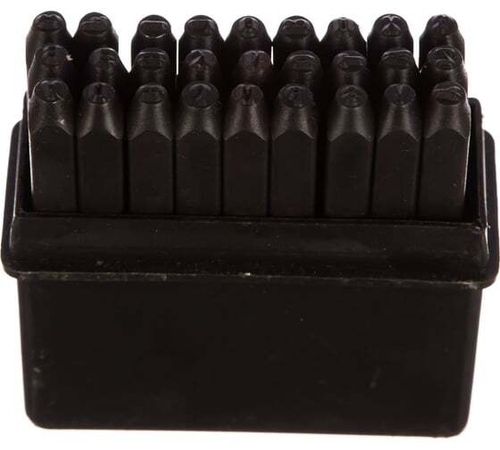 Буквенные клейма № 2 /латинский шрифт/ сталь GRIFF g111042