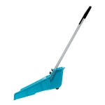 Скрепер-волокуша для уборки снега, полипропилен, колеса, 595х715х1445мм, рукоятка с ПВХ, LUXE Palisad